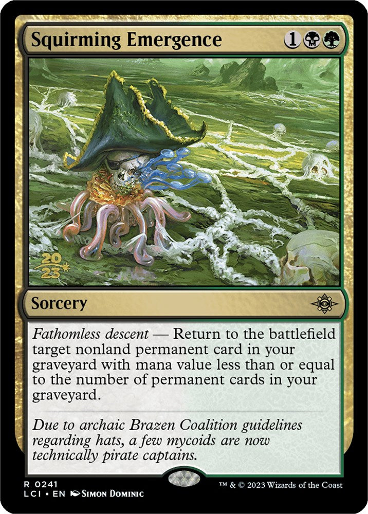 Squirming Emergence [The Lost Caverns of Ixalan Prerelease Cards] | The CG Realm