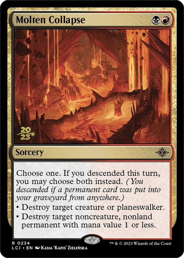 Molten Collapse [The Lost Caverns of Ixalan Prerelease Cards] | The CG Realm