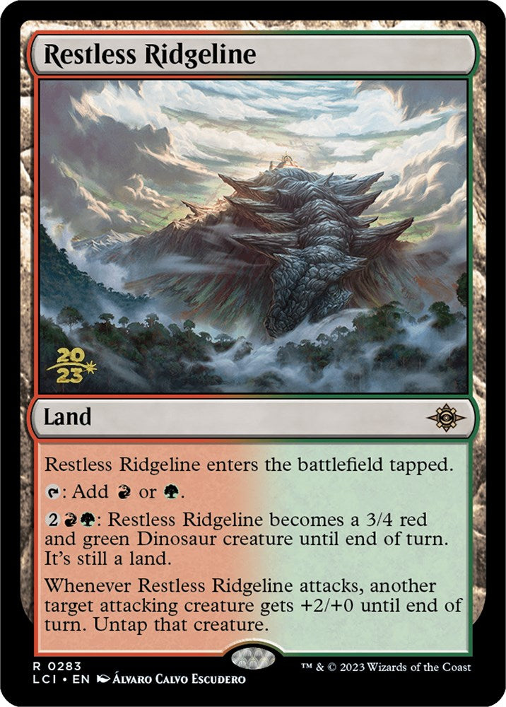 Restless Ridgeline [The Lost Caverns of Ixalan Prerelease Cards] | The CG Realm