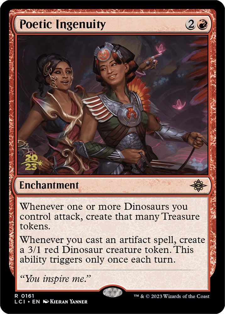 Poetic Ingenuity [The Lost Caverns of Ixalan Prerelease Cards] | The CG Realm