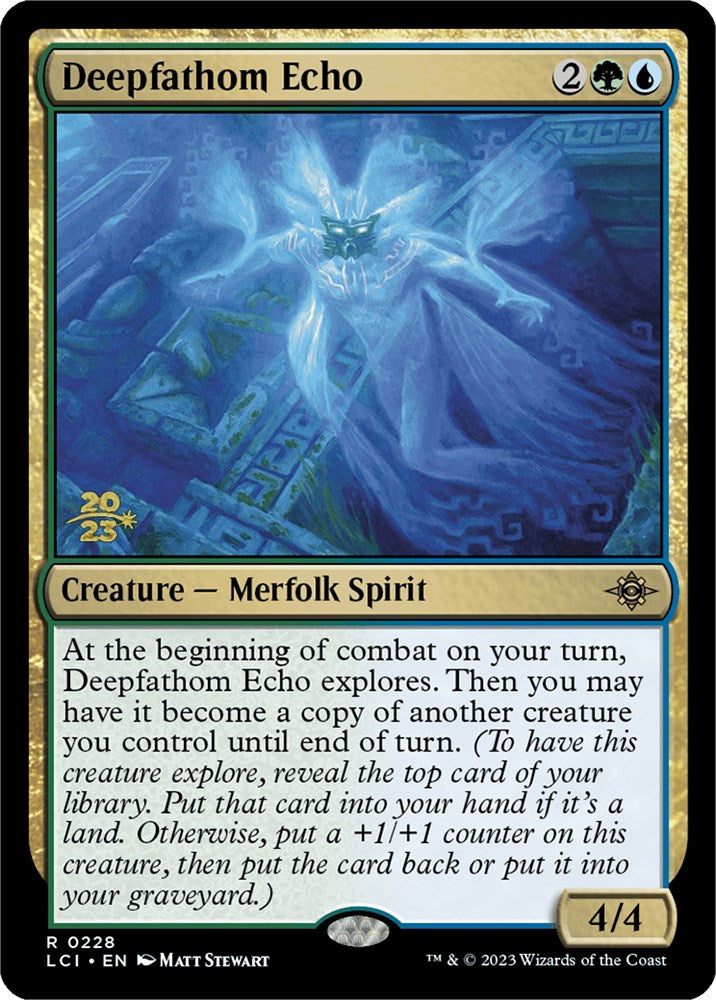 Deepfathom Echo [The Lost Caverns of Ixalan Prerelease Cards] | The CG Realm