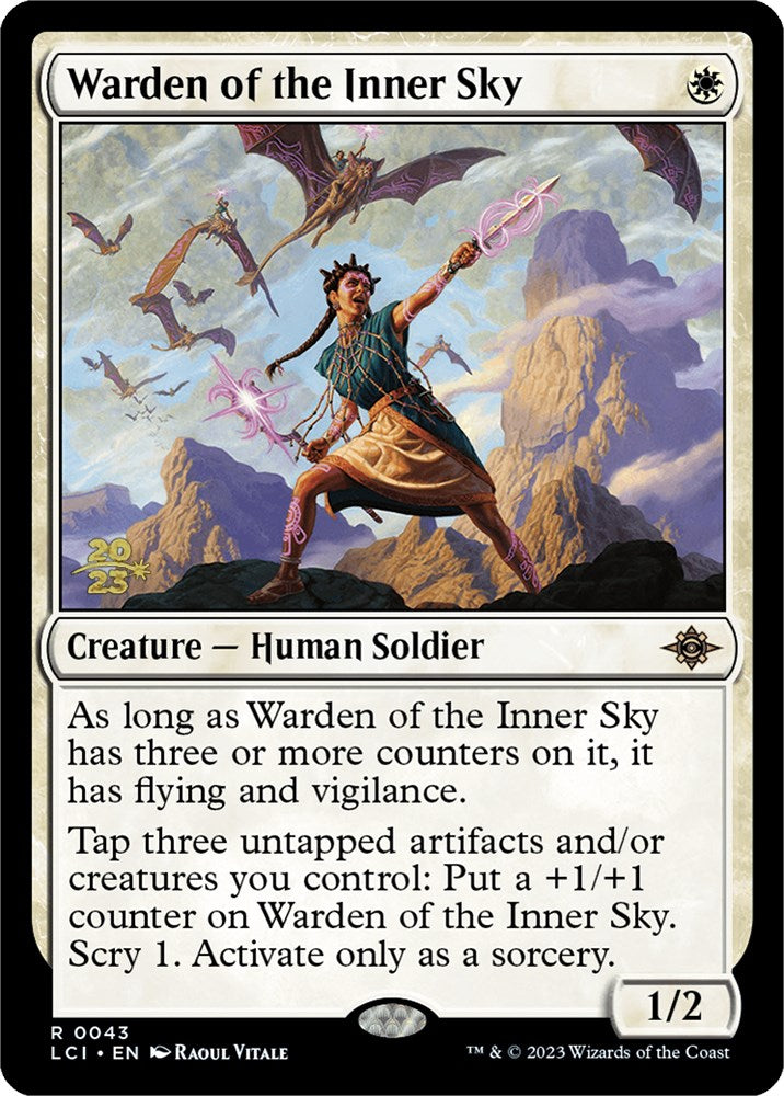 Warden of the Inner Sky [The Lost Caverns of Ixalan Prerelease Cards] | The CG Realm