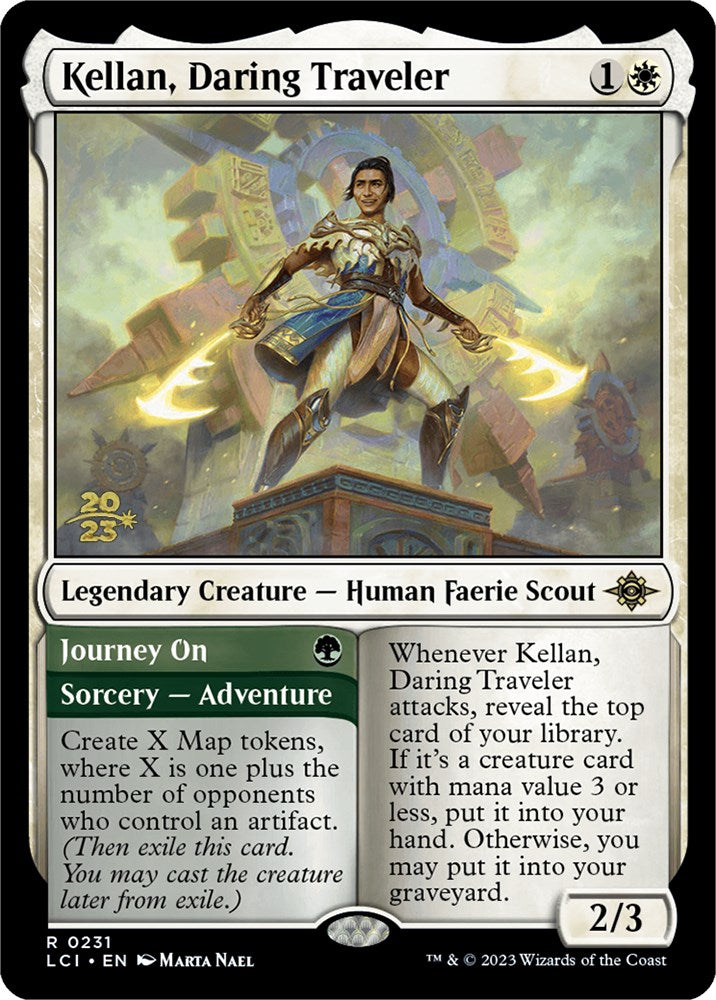 Kellan, Daring Traveler [The Lost Caverns of Ixalan Prerelease Cards] | The CG Realm