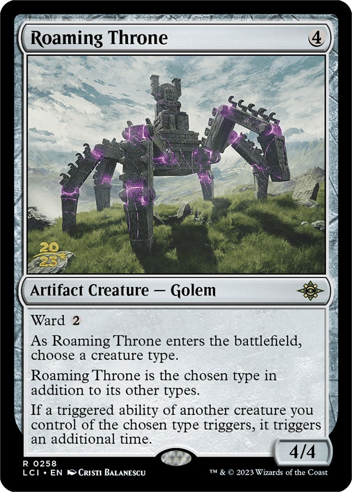 Roaming Throne [The Lost Caverns of Ixalan Prerelease Cards] | The CG Realm