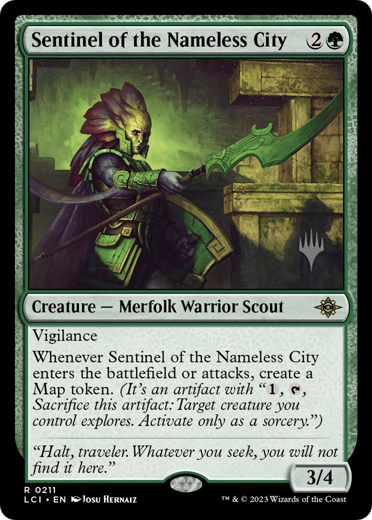 Sentinel of the Nameless City (Promo Pack) [The Lost Caverns of Ixalan Promos] | The CG Realm