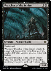 Preacher of the Schism (Promo Pack) [The Lost Caverns of Ixalan Promos] | The CG Realm