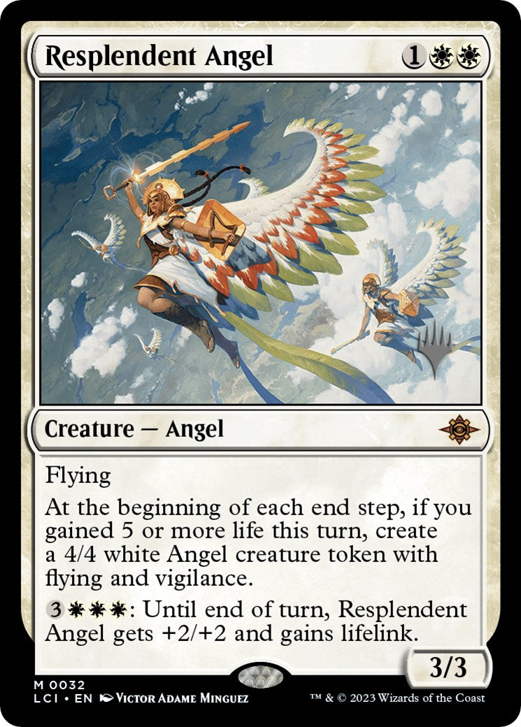 Resplendent Angel (Promo Pack) [The Lost Caverns of Ixalan Promos] | The CG Realm