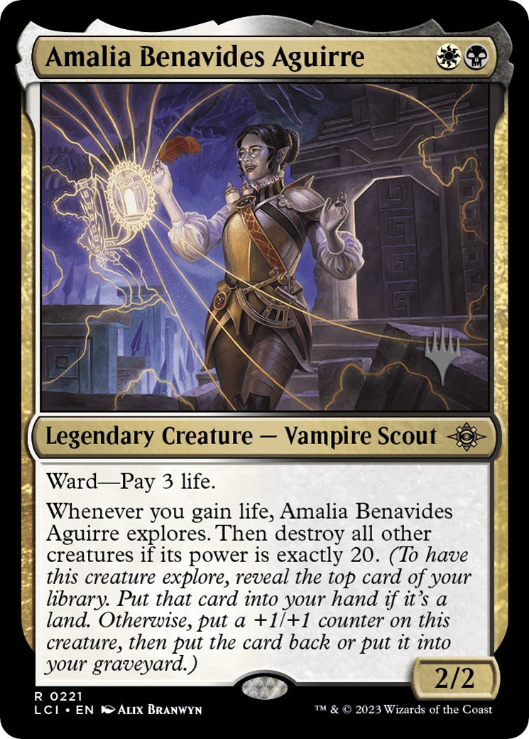 Amalia Benavides Aguirre (Promo Pack) [The Lost Caverns of Ixalan Promos] | The CG Realm