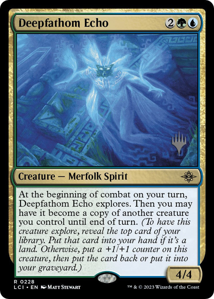 Deepfathom Echo (Promo Pack) [The Lost Caverns of Ixalan Promos] | The CG Realm