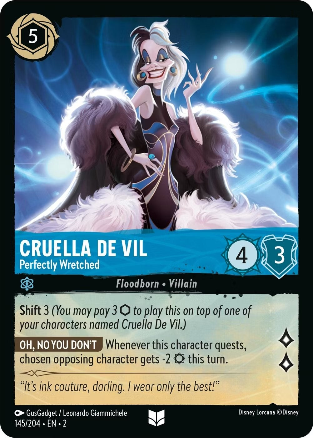 Cruella De Vil - Perfectly Wretched (145/204) [Rise of the Floodborn] | The CG Realm