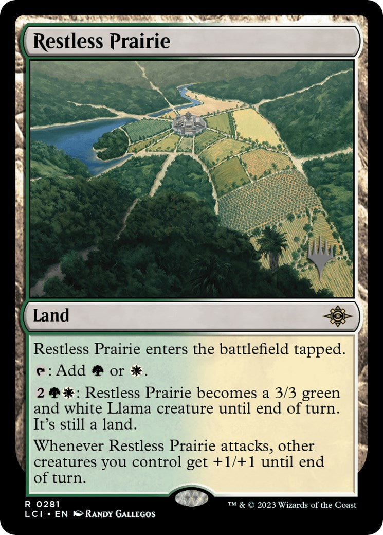 Restless Prairie (Promo Pack) [The Lost Caverns of Ixalan Promos] | The CG Realm