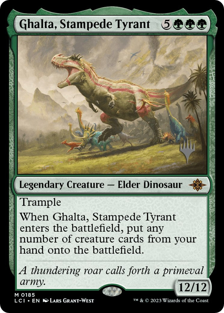 Ghalta, Stampede Tyrant (Promo Pack) [The Lost Caverns of Ixalan Promos] | The CG Realm