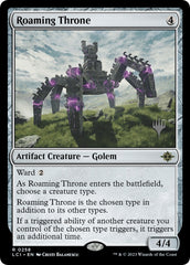 Roaming Throne (Promo Pack) [The Lost Caverns of Ixalan Promos] | The CG Realm