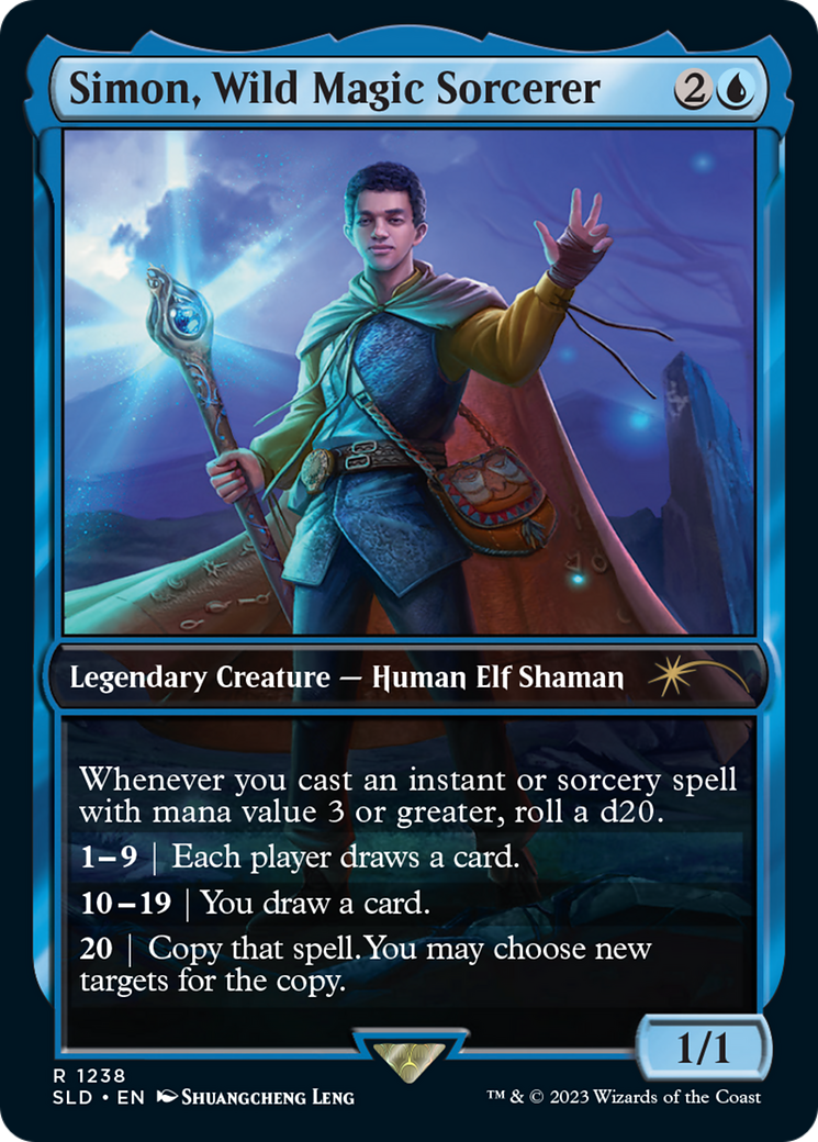 Simon, Wild Magic Sorcerer [Secret Lair Drop Series] | The CG Realm