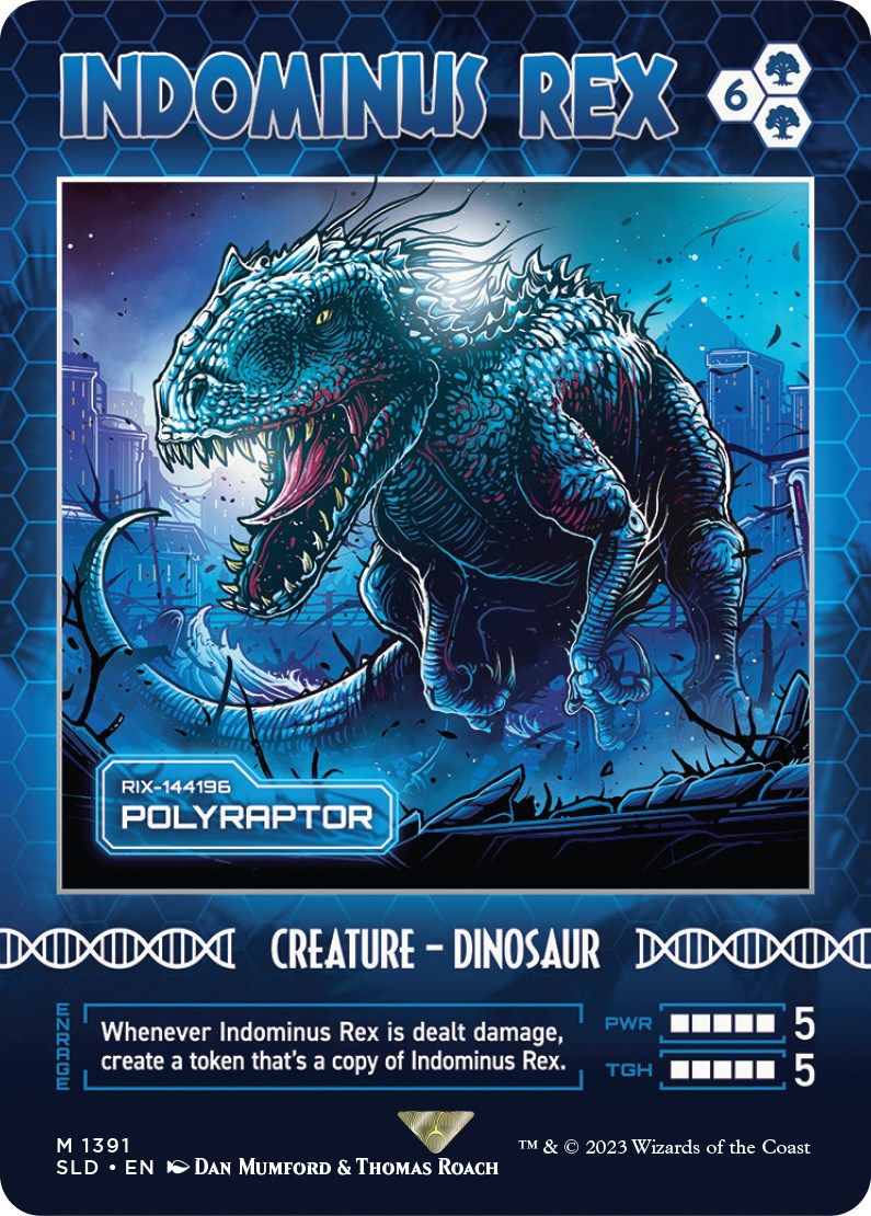 Indominus Rex - Polyraptor [Secret Lair Drop Series] | The CG Realm