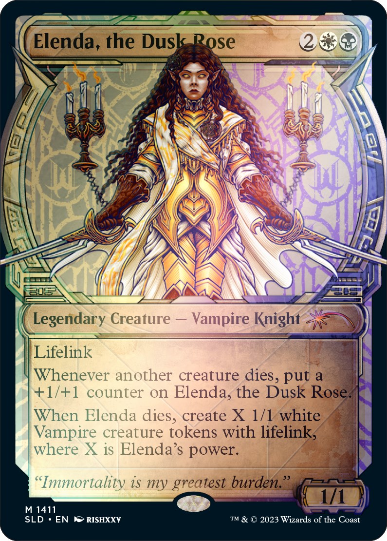 Elenda, the Dusk Rose (Rainbow Foil) [Secret Lair Drop Series] | The CG Realm