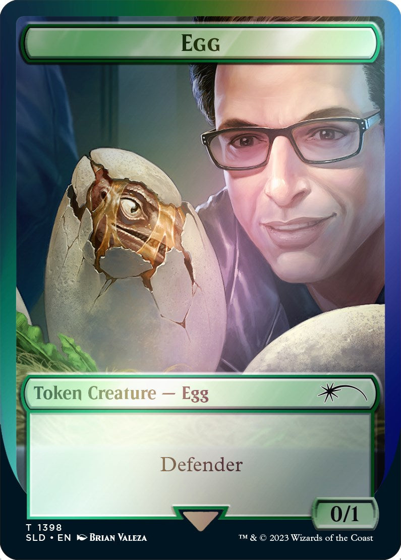 Egg Token (Rainbow Foil) [Secret Lair Drop Series] | The CG Realm