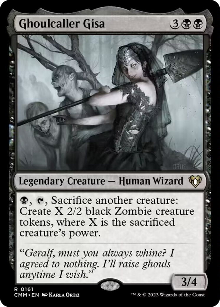 Ghoulcaller Gisa [Commander Masters] | The CG Realm