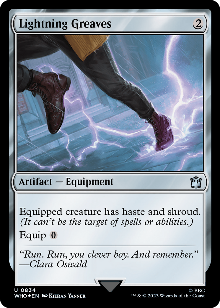 Lightning Greaves (Surge Foil) [Doctor Who] | The CG Realm