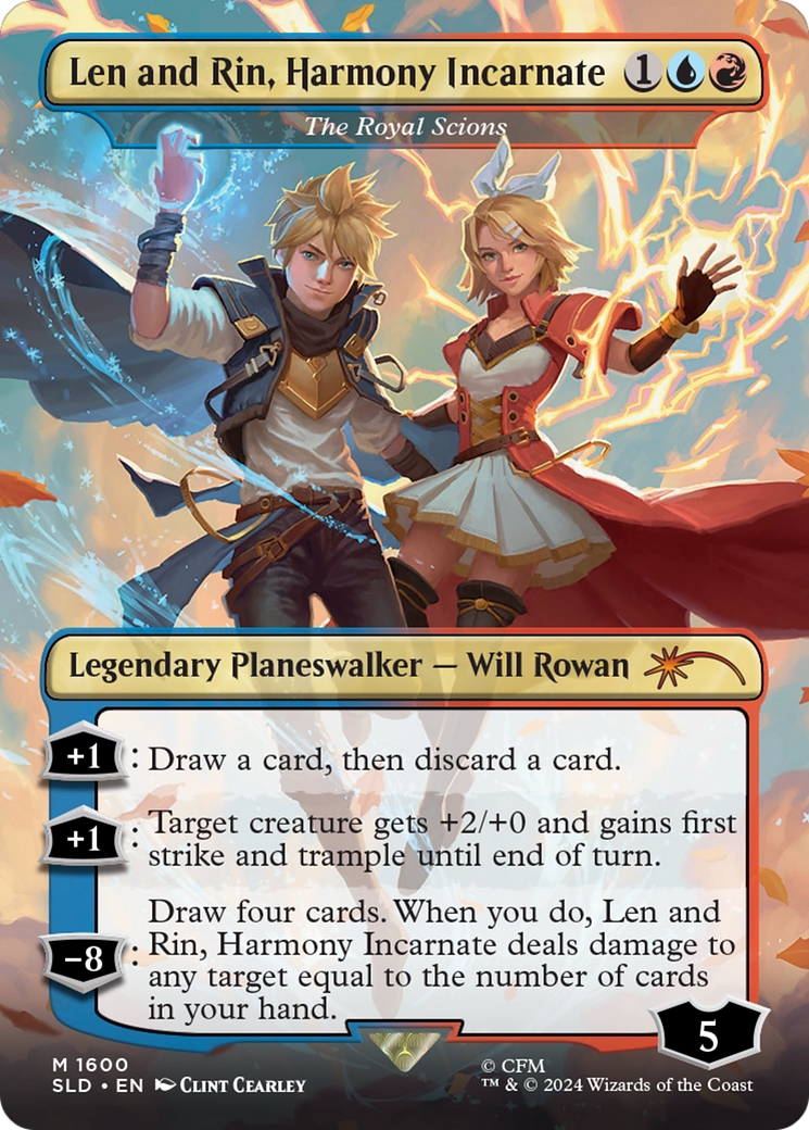 Len and Rin, Harmony Incarnate - The Royal Scions [Secret Lair Drop Series] | The CG Realm