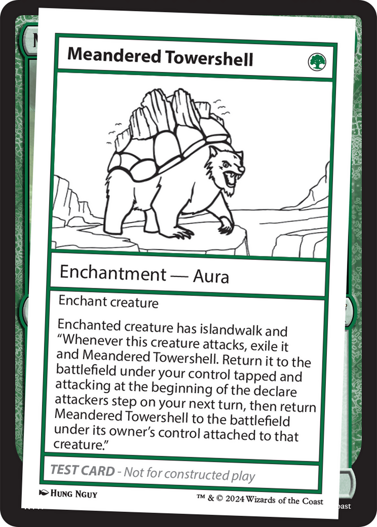 Meandered Towershell [Mystery Booster 2 Playtest Cards] | The CG Realm