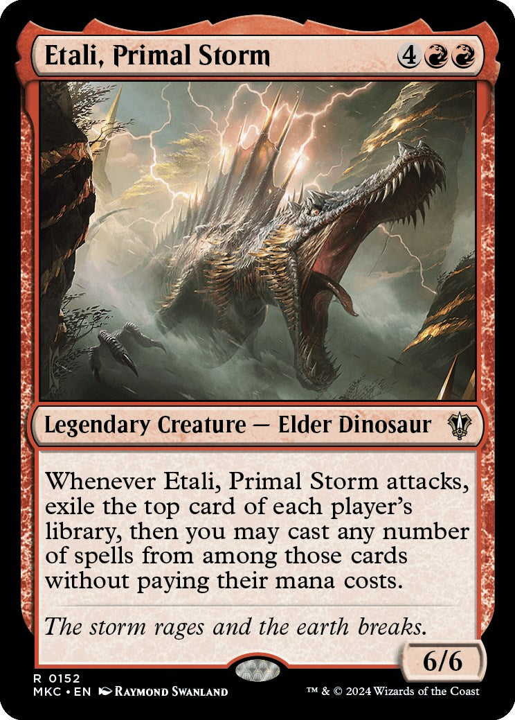 Etali, Primal Storm [Murders at Karlov Manor Commander] | The CG Realm