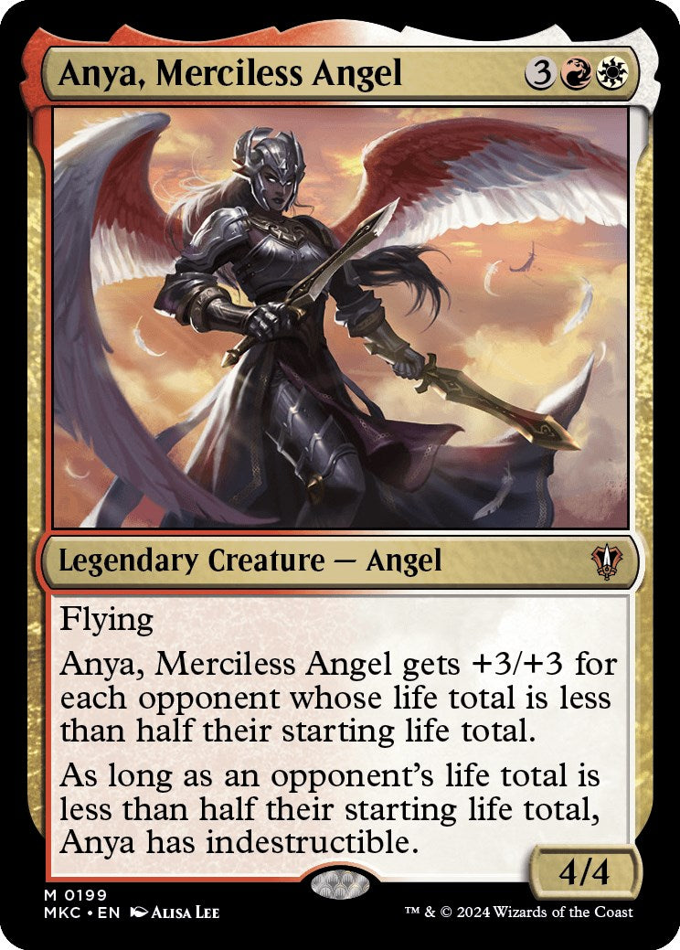 Anya, Merciless Angel [Murders at Karlov Manor Commander] | The CG Realm