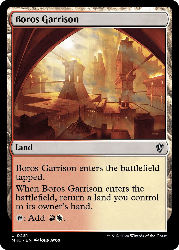 Boros Garrison [Murders at Karlov Manor Commander] | The CG Realm