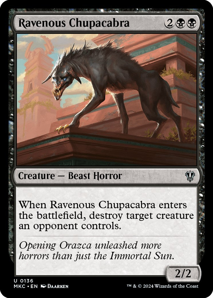 Ravenous Chupacabra [Murders at Karlov Manor Commander] | The CG Realm