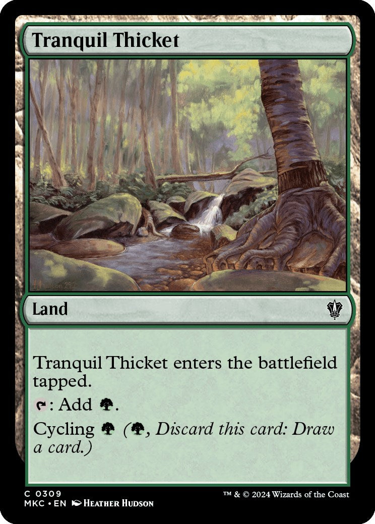 Tranquil Thicket [Murders at Karlov Manor Commander] | The CG Realm