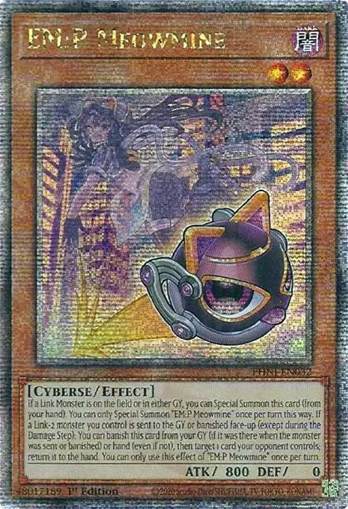 EM:P Meowmine [PHNI-EN032] Quarter Century Secret Rare | The CG Realm