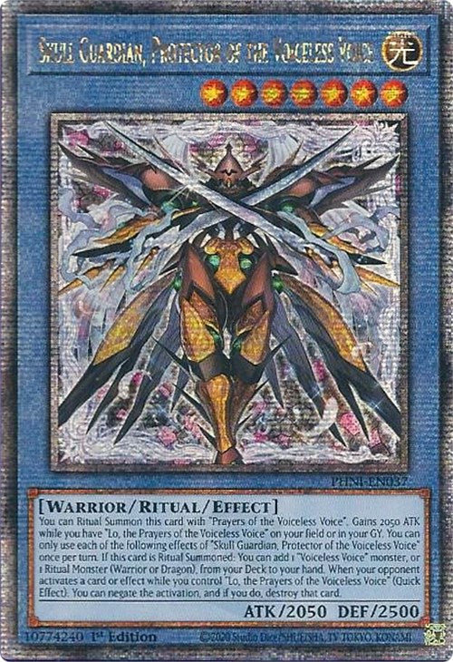 Skull Guardian, Protector of the Voiceless Voice [PHNI-EN037] Quarter Century Secret Rare | The CG Realm