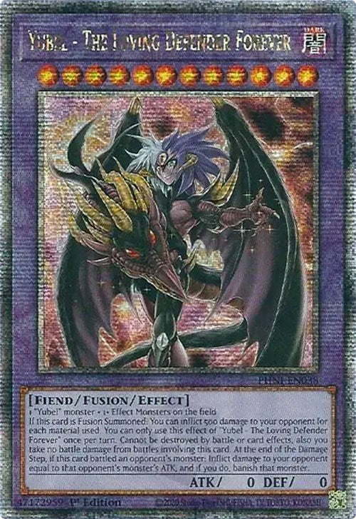 Yubel - The Loving Defender Forever [PHNI-EN038] Quarter Century Secret Rare | The CG Realm