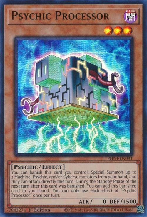 Psychic Processor [PHNI-EN081] Ultra Rare | The CG Realm