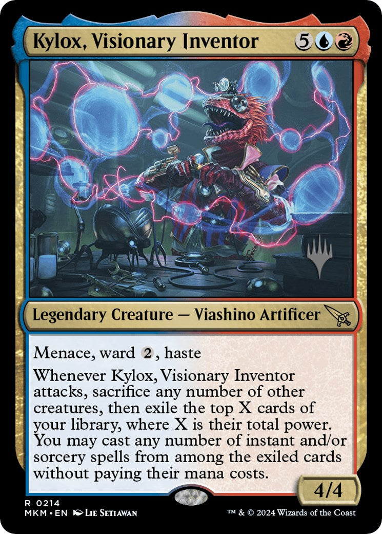 Kylox, Visionary Inventor (Promo Pack) [Murders at Karlov Manor Promos] | The CG Realm