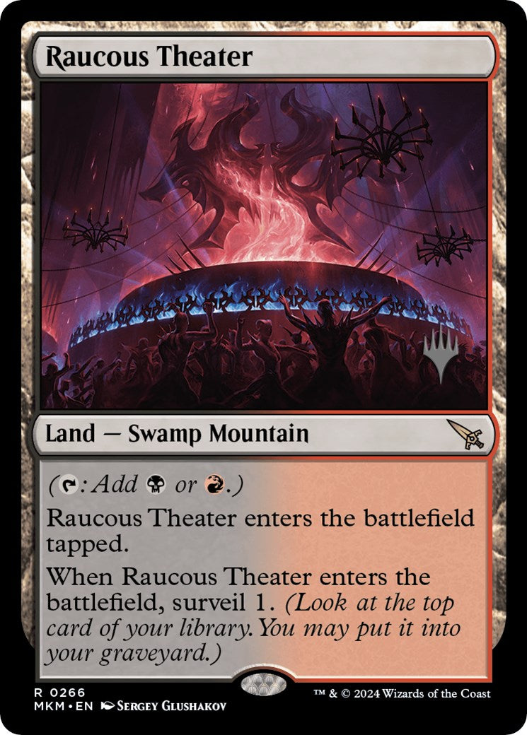 Raucous Theater (Promo Pack) [Murders at Karlov Manor Promos] | The CG Realm