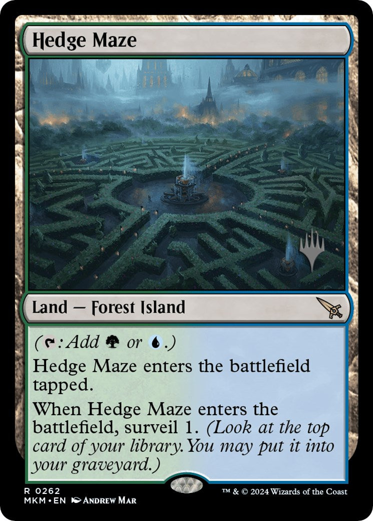 Hedge Maze (Promo Pack) [Murders at Karlov Manor Promos] | The CG Realm