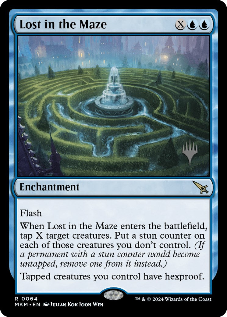 Lost in the Maze (Promo Pack) [Murders at Karlov Manor Promos] | The CG Realm