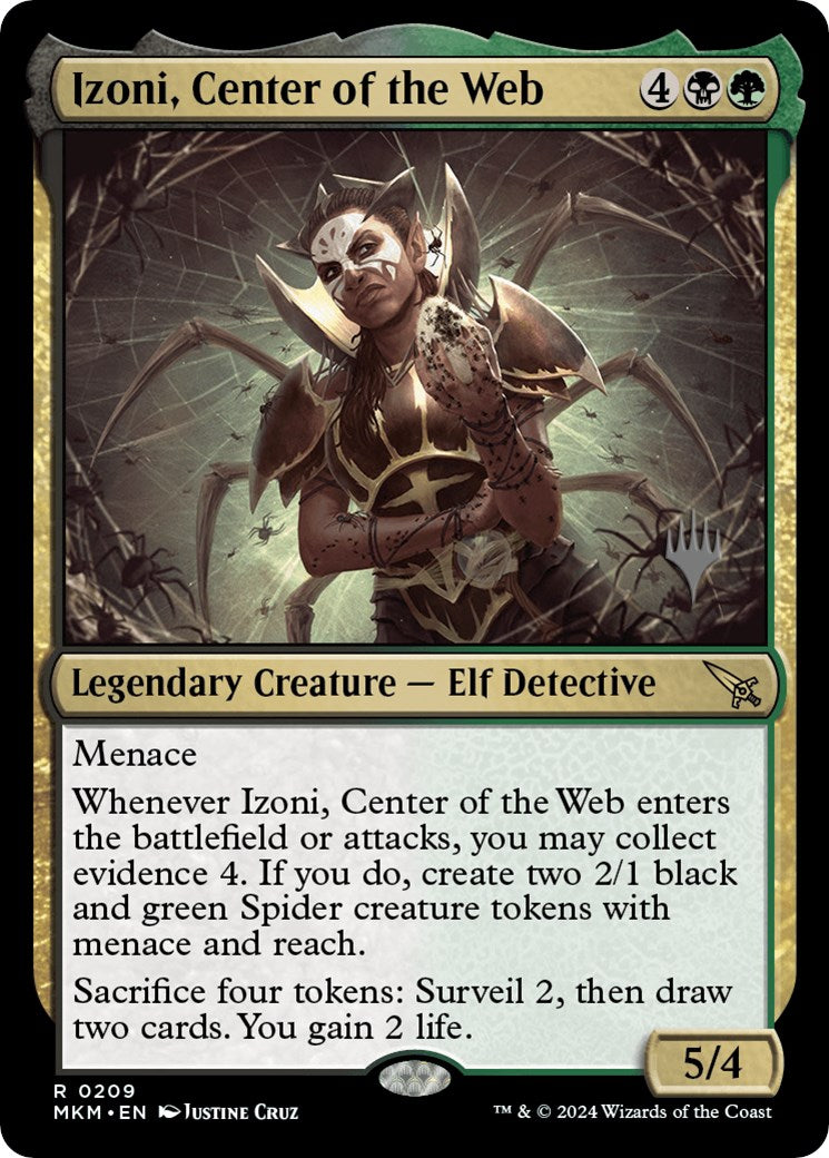 Izoni, Center of the Web (Promo Pack) [Murders at Karlov Manor Promos] | The CG Realm