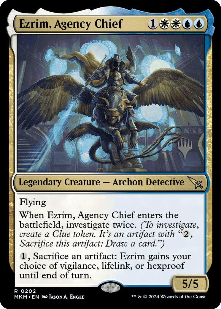 Ezrim, Agency Chief (Promo Pack) [Murders at Karlov Manor Promos] | The CG Realm