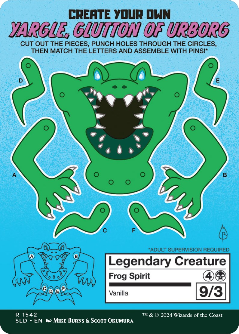 Yargle, Glutton of Urborg [Secret Lair Drop Series] | The CG Realm