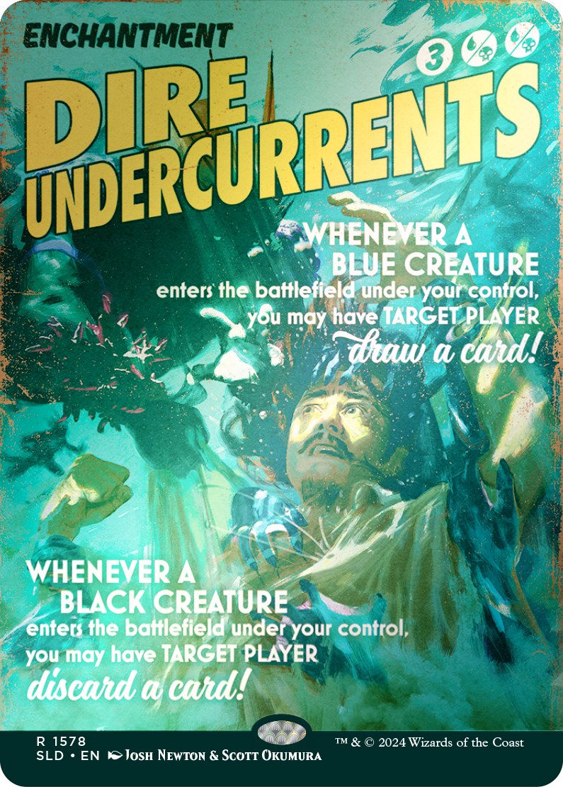 Dire Undercurrents (Rainbow Foil) [Secret Lair Drop Series] | The CG Realm