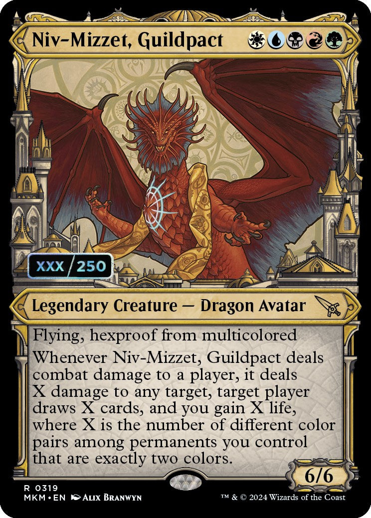 Niv-Mizzet, Guildpact (Serialized) [Murders at Karlov Manor] | The CG Realm