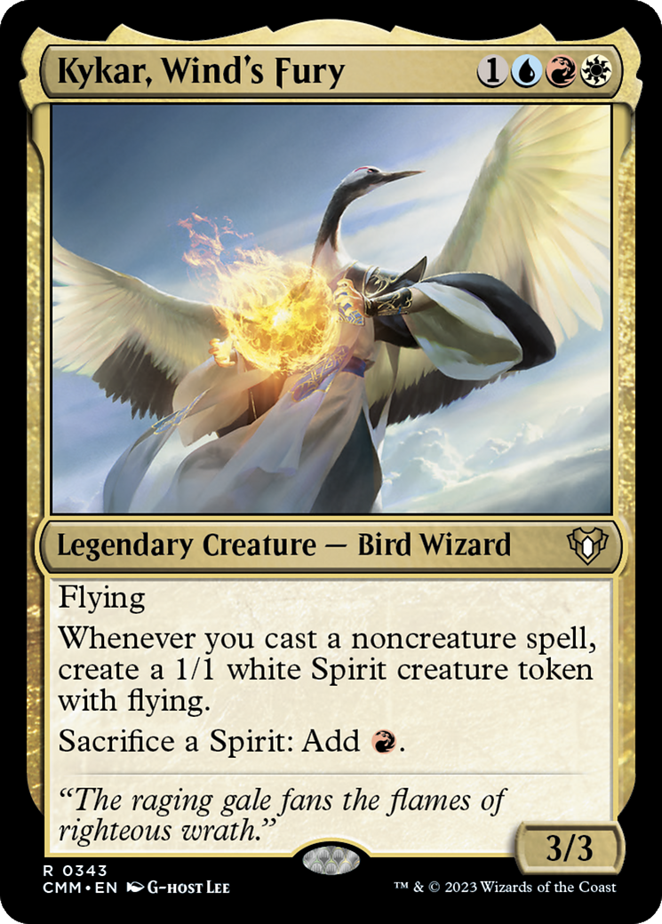 Kykar, Wind's Fury [Commander Masters] | The CG Realm