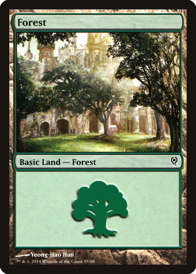 Forest (85) [Duel Decks: Jace vs. Vraska] | The CG Realm