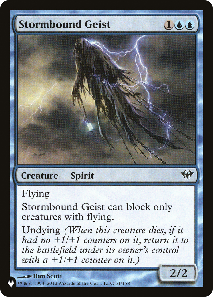 Stormbound Geist [The List] | The CG Realm