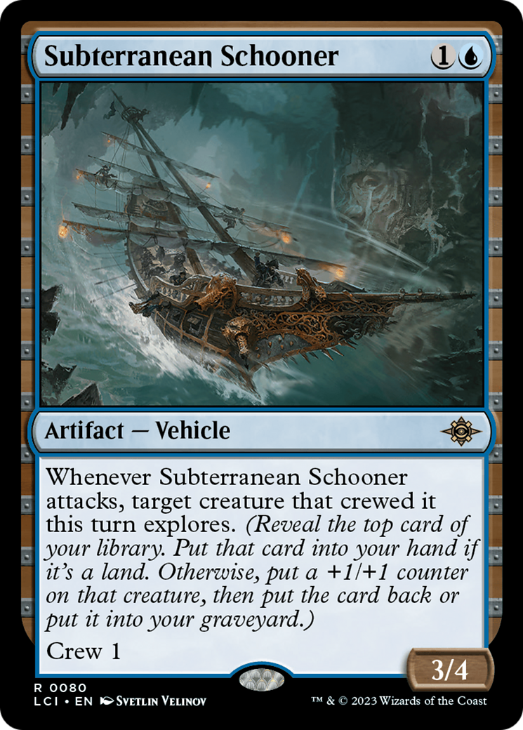 Subterranean Schooner [The Lost Caverns of Ixalan] | The CG Realm