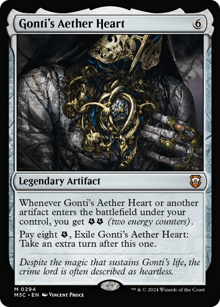 Gonti's Aether Heart [Modern Horizons 3 Commander] | The CG Realm