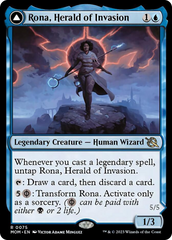 Rona, Herald of Invasion // Rona, Tolarian Obliterator [March of the Machine] | The CG Realm