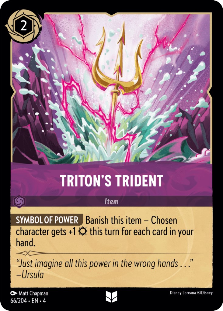 Triton's Trident (66/204) [Ursula's Return] | The CG Realm